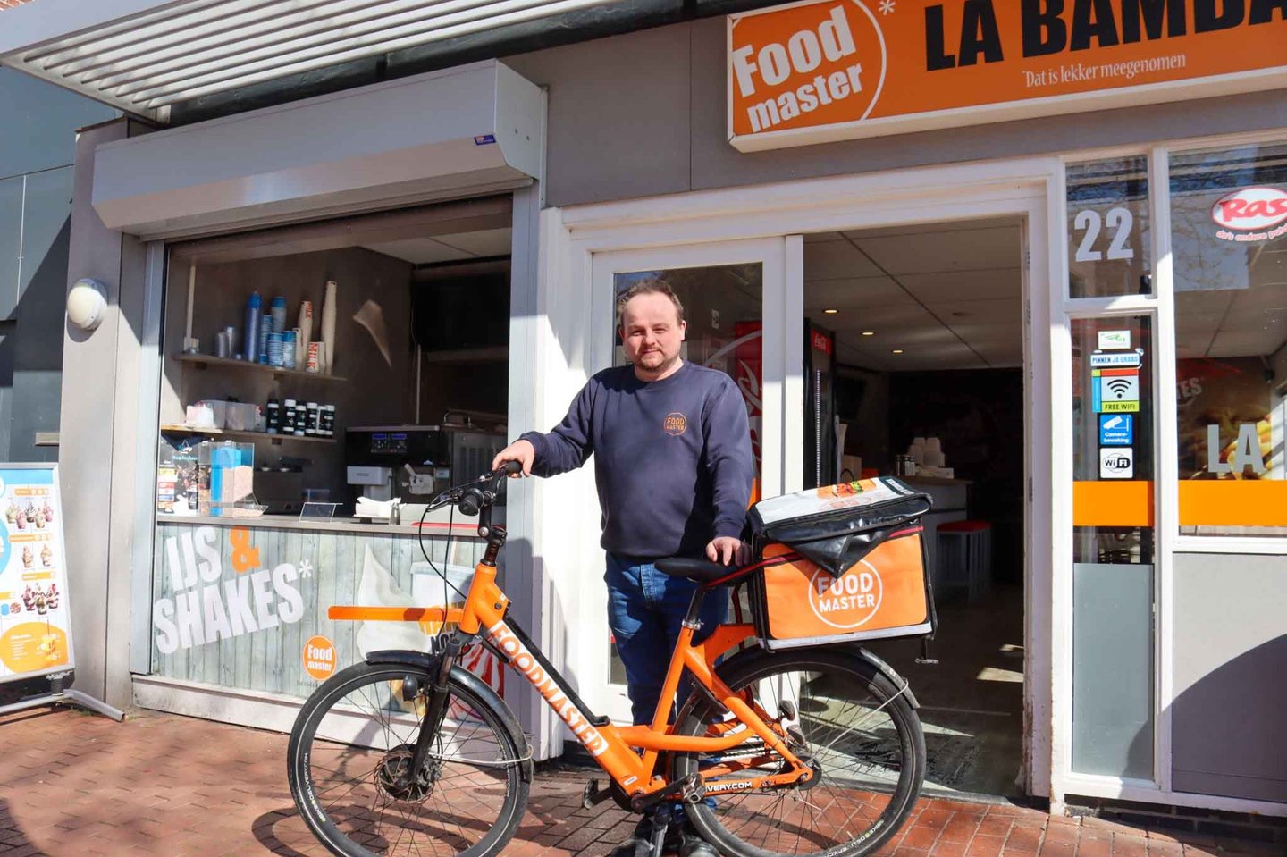 Laat de lekkerste burgers bezorgen met Foodmaster la bamba