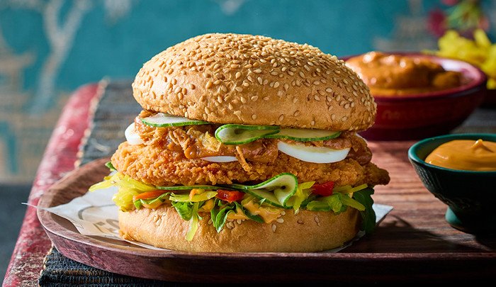 Gado Gado burger, afhalen of bezorgen bij Foodmaster